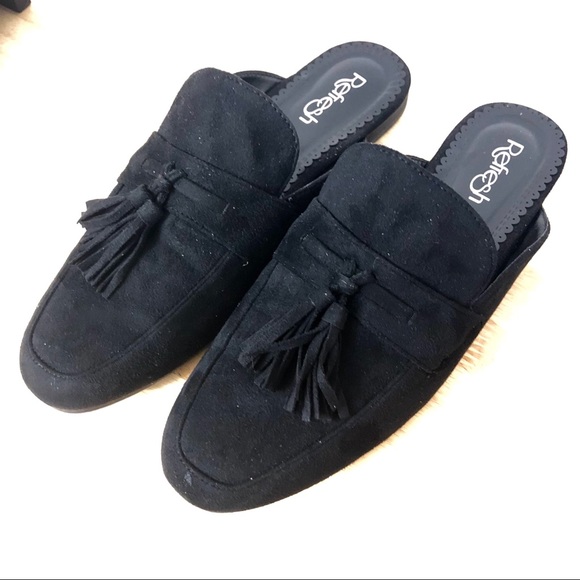 Shoes - Slip-On Tassel Mules